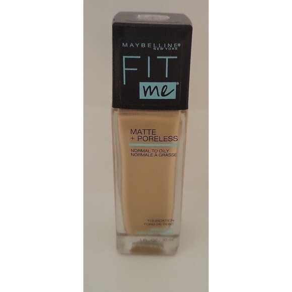 Maybelline New York Fit Me Matte + Poreless Liquid Foundation 128 Warm Nude - Picture 1 of 3